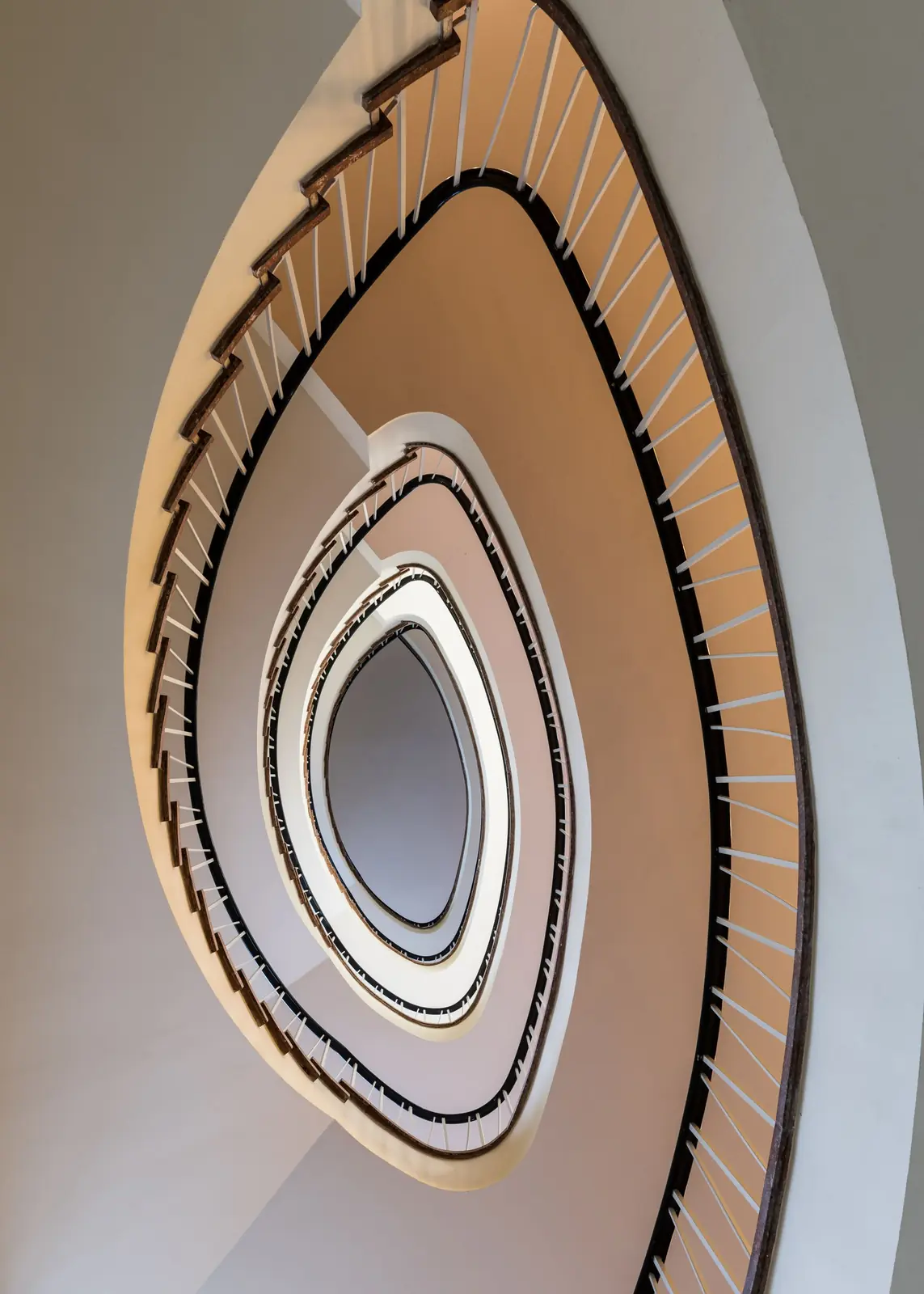 Spiral, looking up